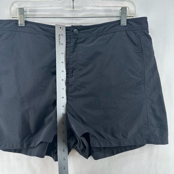 Lands' End Shorts Womens 14 Elastic Waist High Rise Activewear Lightweight Black - Picture 5 of 6